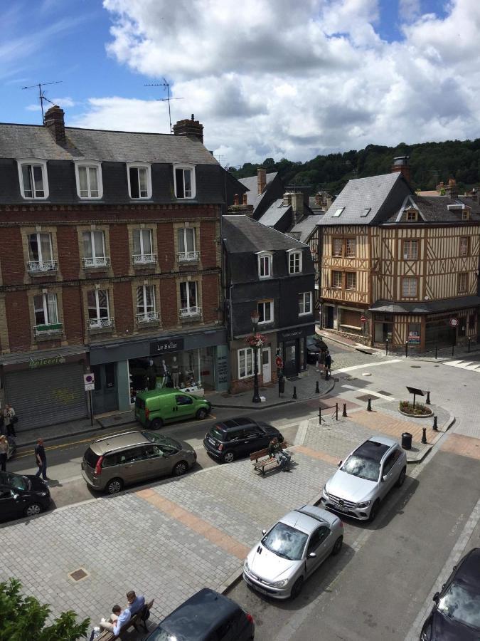 Appartement Médicis avec Garage Honfleur Exterior foto